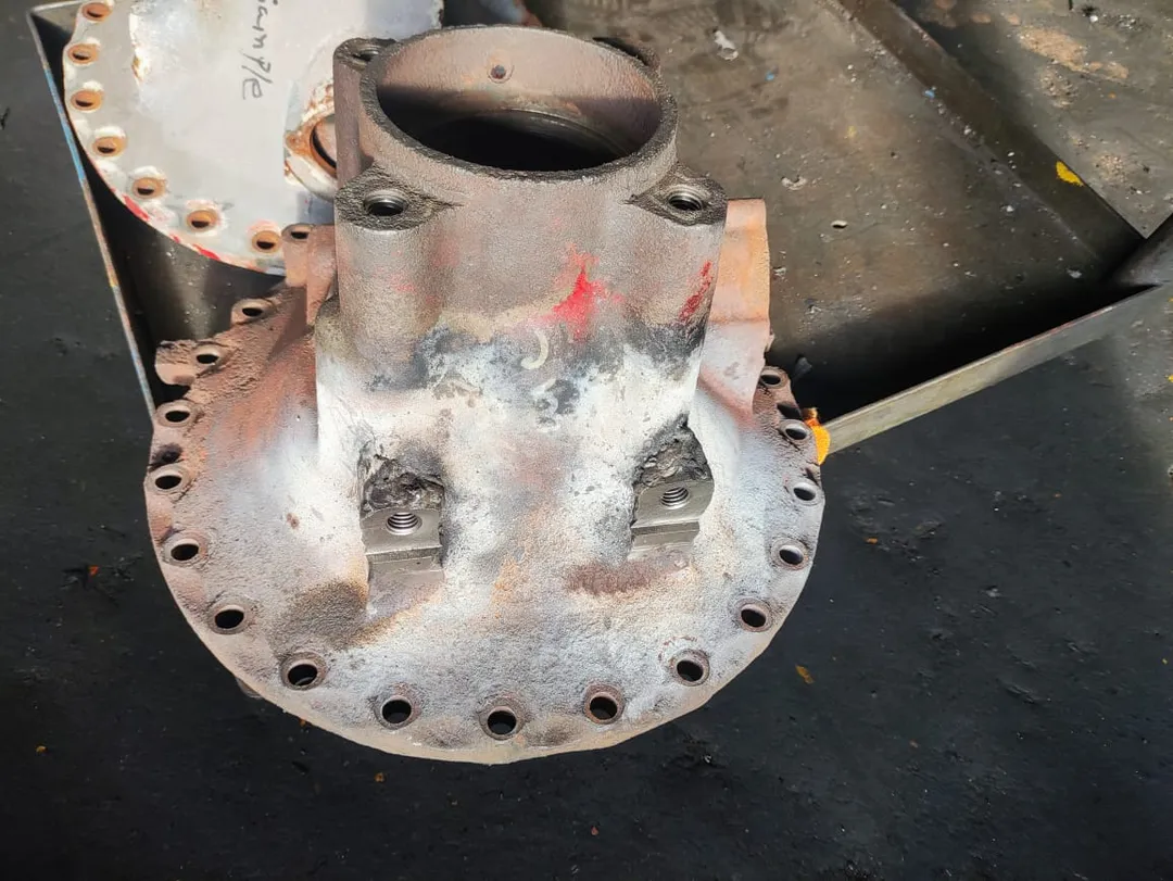 Axle hub housing repair and modification
