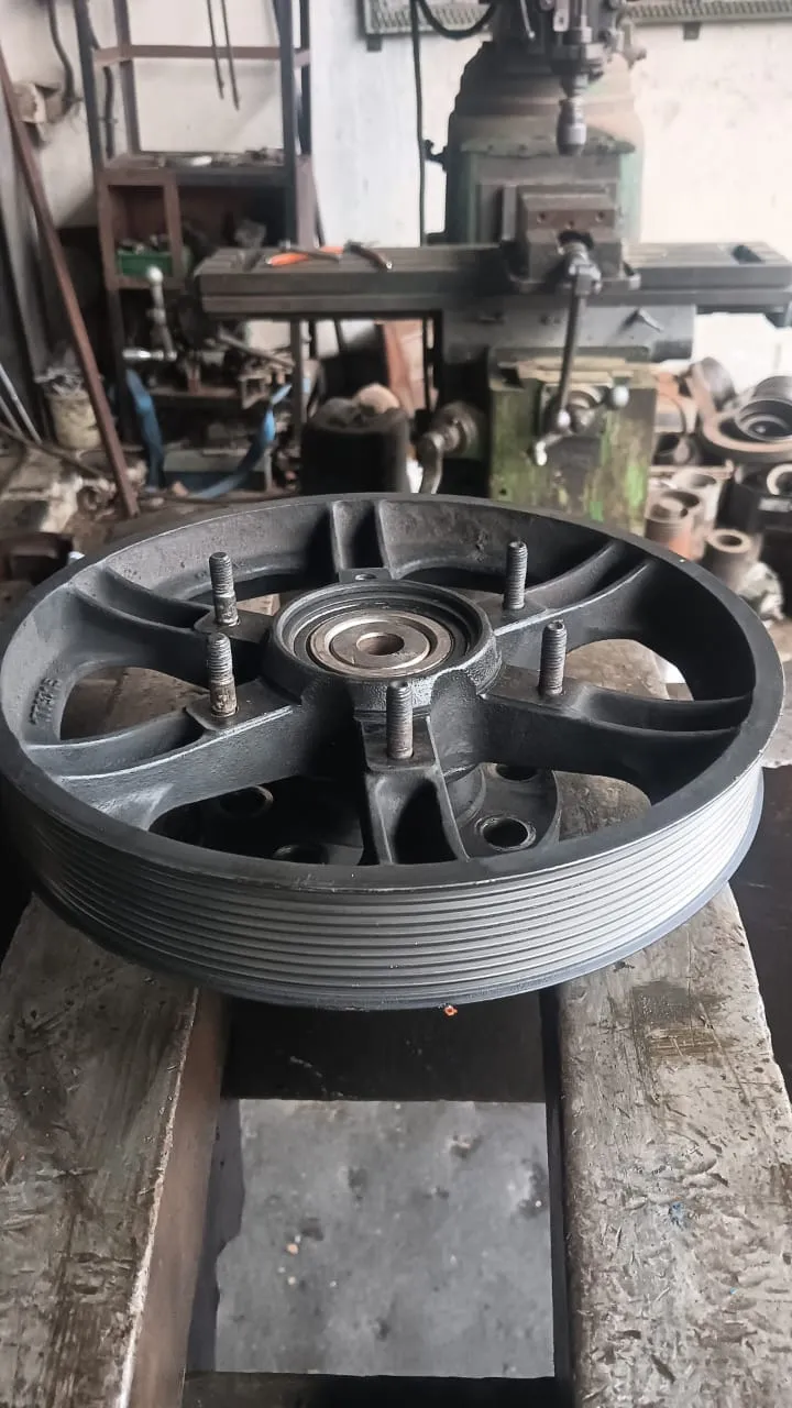 Crankshaft pulley repair