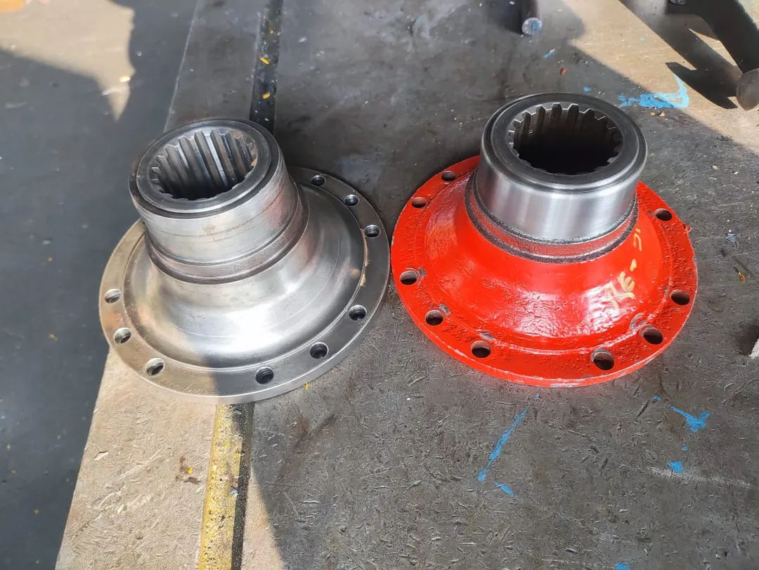 Driveshaft companion flange fabrication