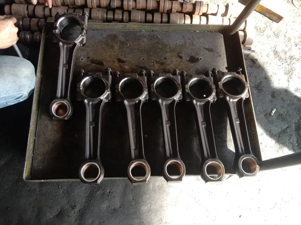 Engine block cam shaft bush replacement