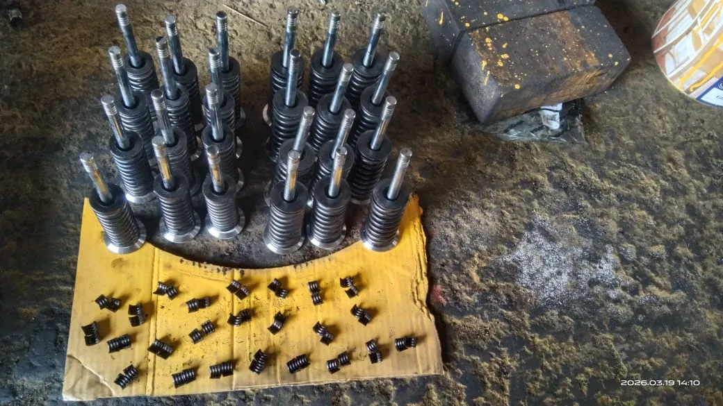 Engine valve spring repair
