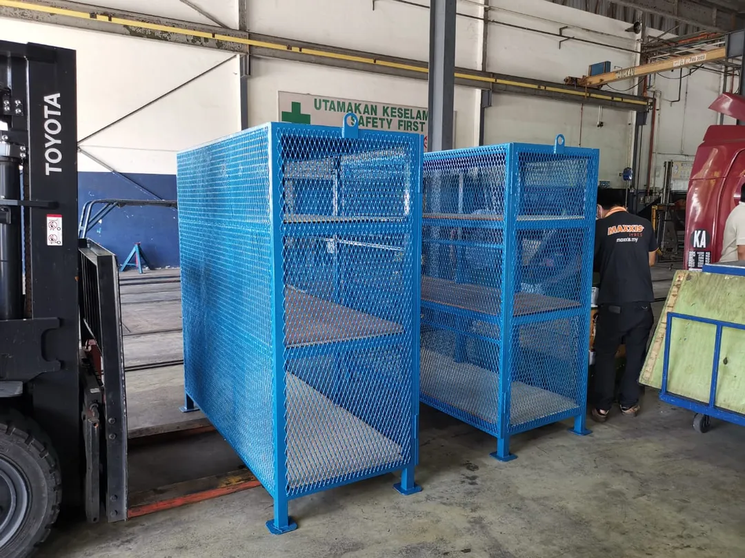 Part shelf fabrication