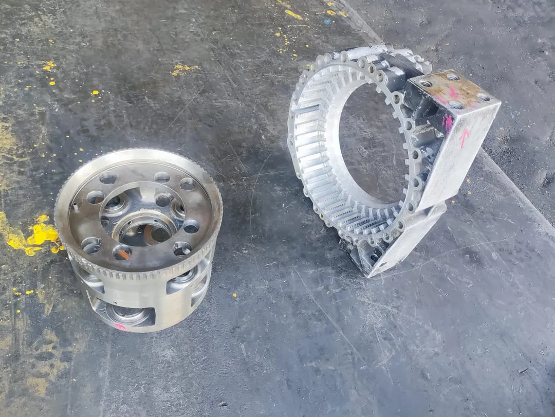Rotor assembly and gear adapter housing modification